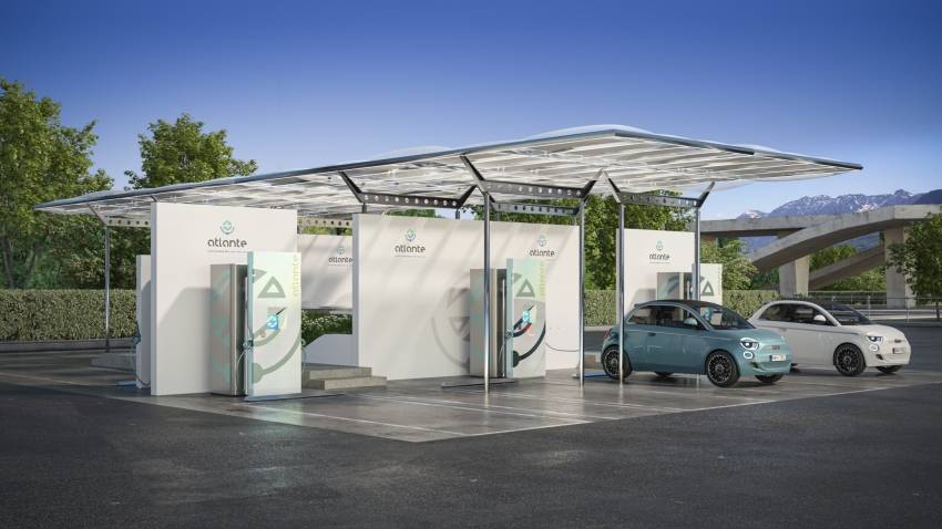 Atlante est le fruit d'un partenariat entre le spécialiste coté du stockage d'énergie et de l'e-mobilité Nhoa et le groupe automobile Stellantin. ©Atlante
