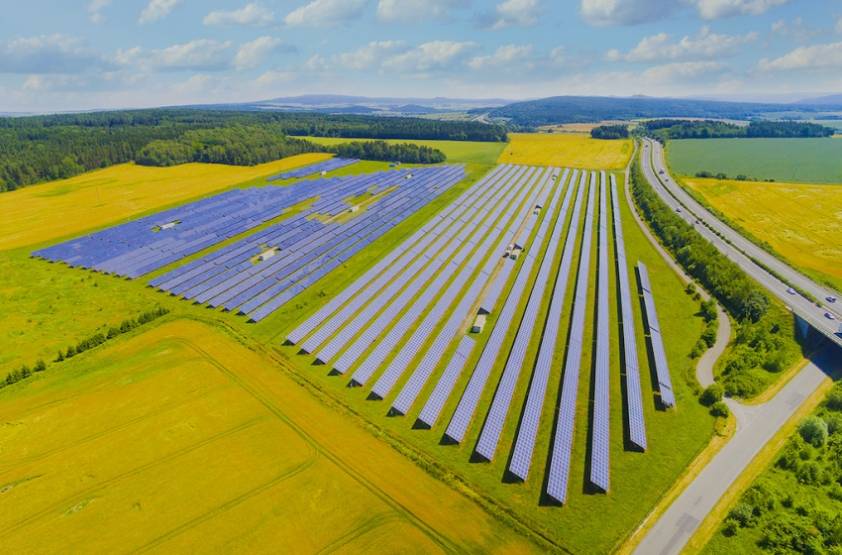 L'une des centrales développées par Enoé et financée par les fonds d'Acofi Gestion. DR