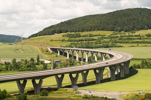 autoroute paysage campagne - 600